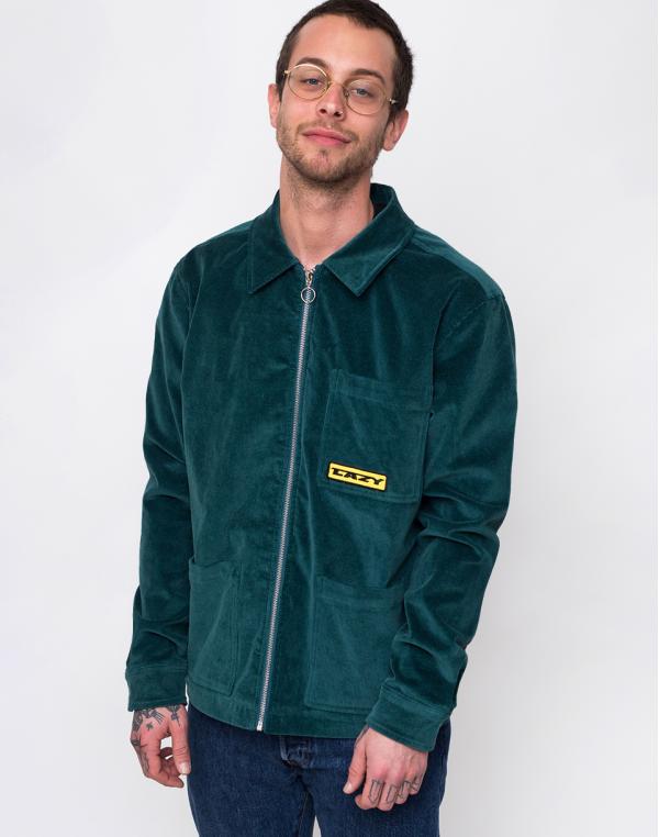 Lazy Oaf Get Your Shit Together Cord Jacket Green XL