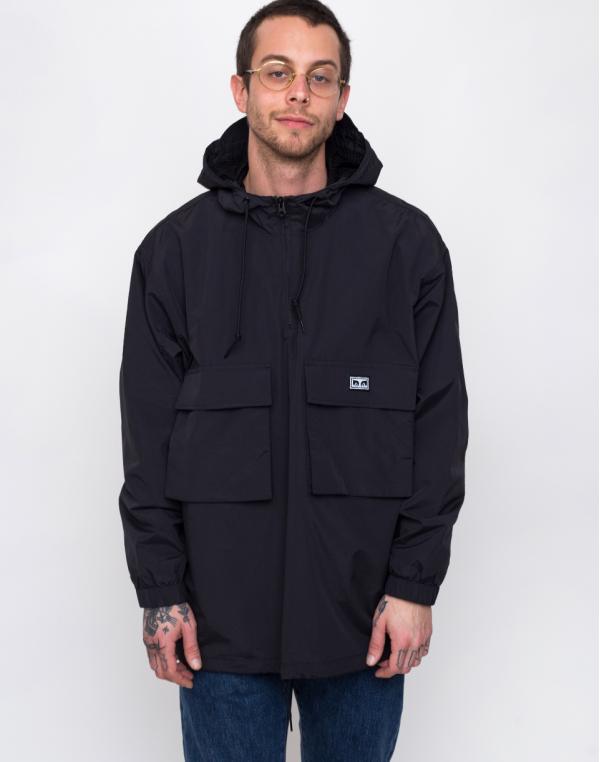 Obey Inlet Anorak Black M