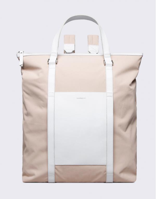 Sandqvist Marta Powder with White Leather