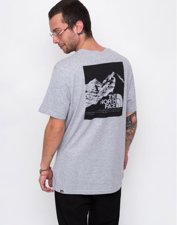The North Face Mnt Exp Tee Tnf Light Grey Heather XL