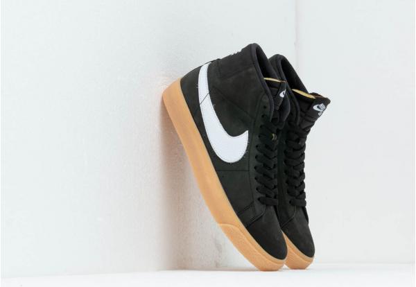 Nike Sb Zoom Blazer Mid Iso Black/ White-Safety Orange