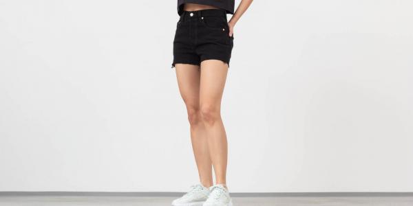 Levi's® 501 High Rise Shorts Black