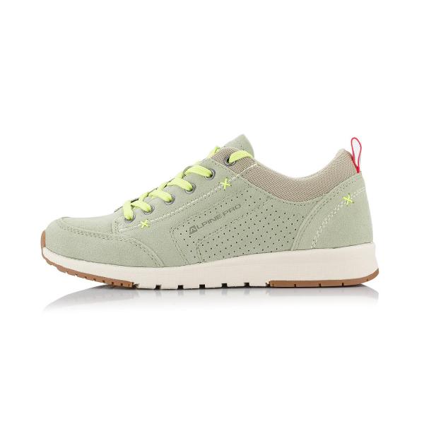 ALPINE PRO LISLEY ZELENÁ / TYRKYSOVĚ ZELENÁ Outdoorová obuv 38
