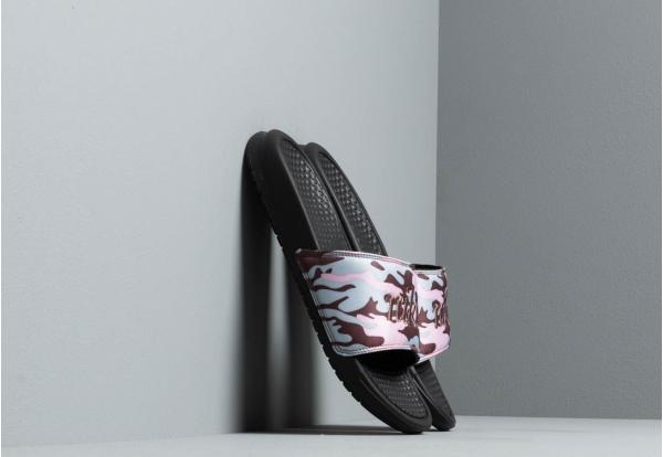 Nike Wmns Benassi Jdi Txt Se Plum Chalk/ Plum Eclipse-Obsidian Mist