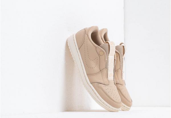 Air Jordan Wmns 1 Ret Low Slip Desert Ore/ Light Cream