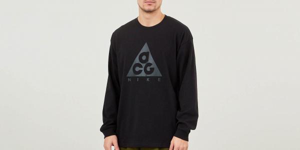 Nike ACG Long Sleeve Logo Tee NRG Black/ Anthracite