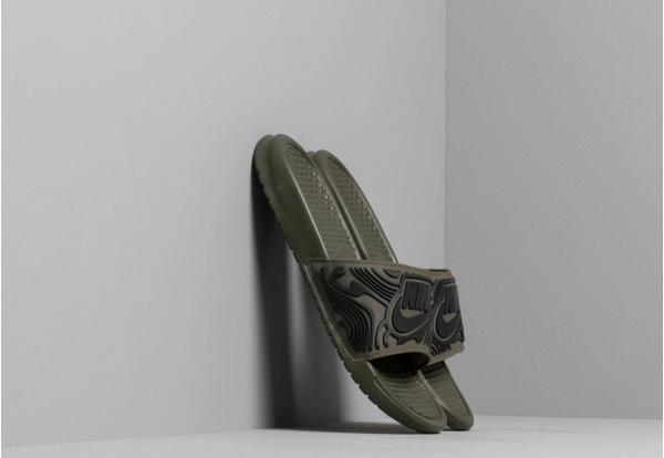 Nike Benassi Jdi Se Cargo Khaki/ Black-Black