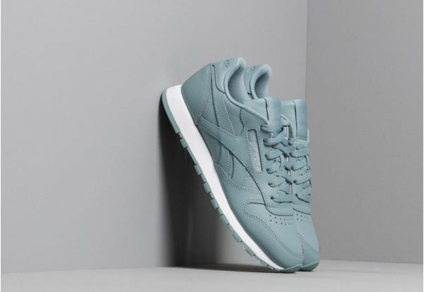 Reebok Classic Leather W Teal Fog/ White