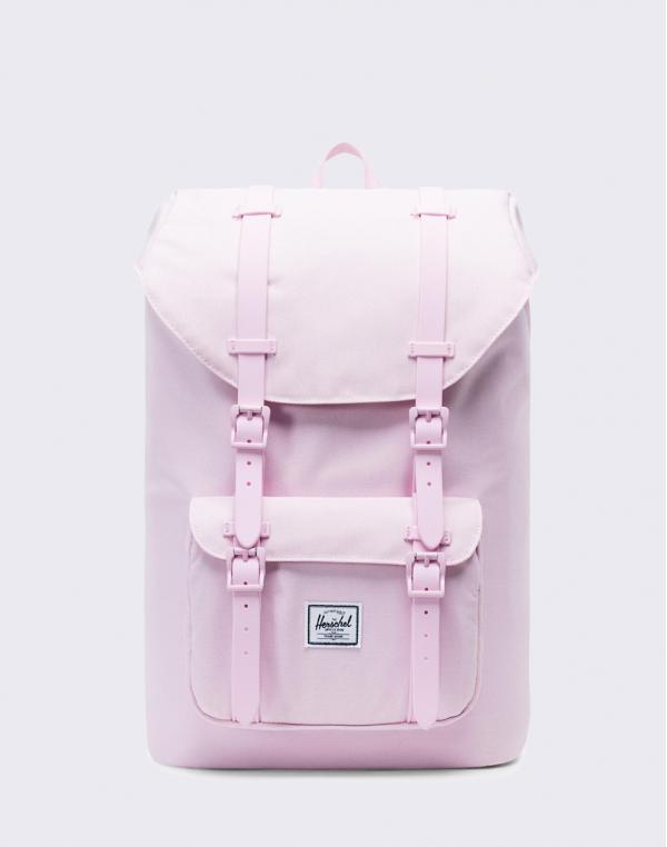 Herschel Supply Little America Mid-Volume Pink Lady Crosshatch