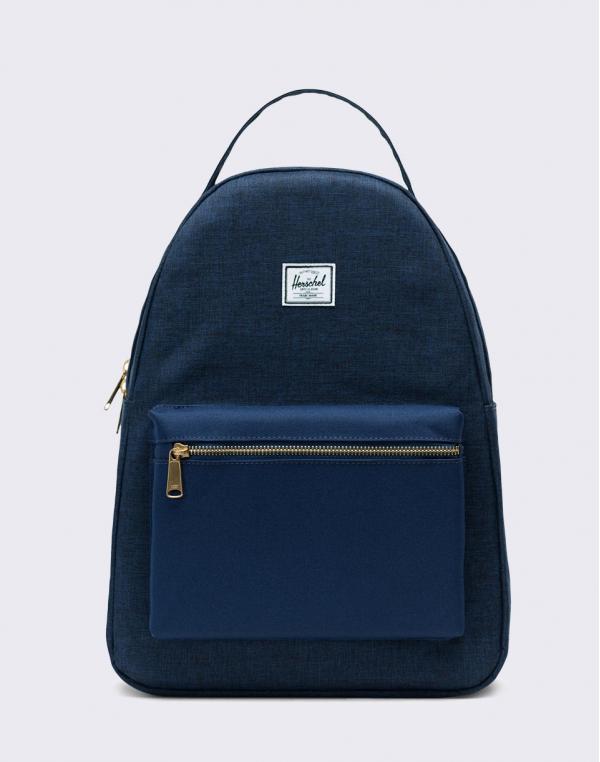 Herschel Supply Nova Mid-Volume Medieval Blue Crosshatch/ Medieval Blue