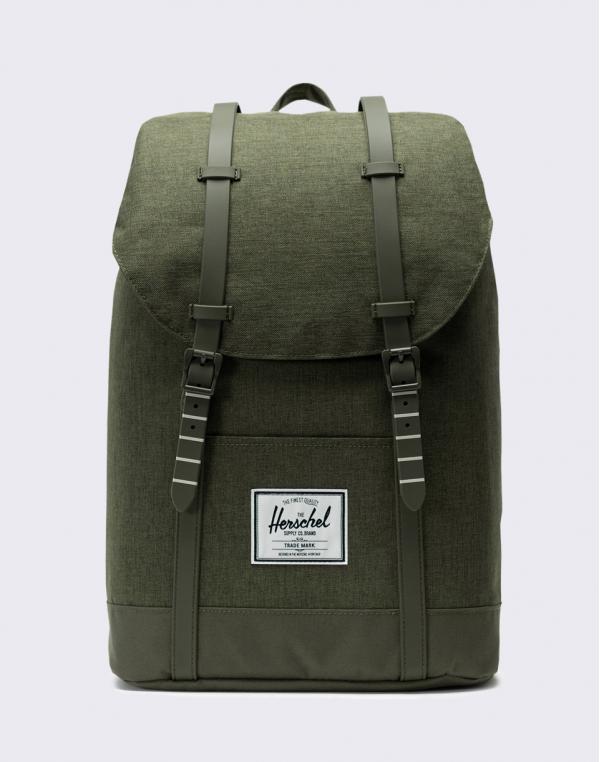 Herschel Supply Retreat Olive Night Crosshatch/Olive Night