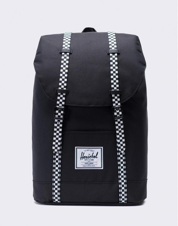 Herschel Supply Retreat Black/ Checkerboard