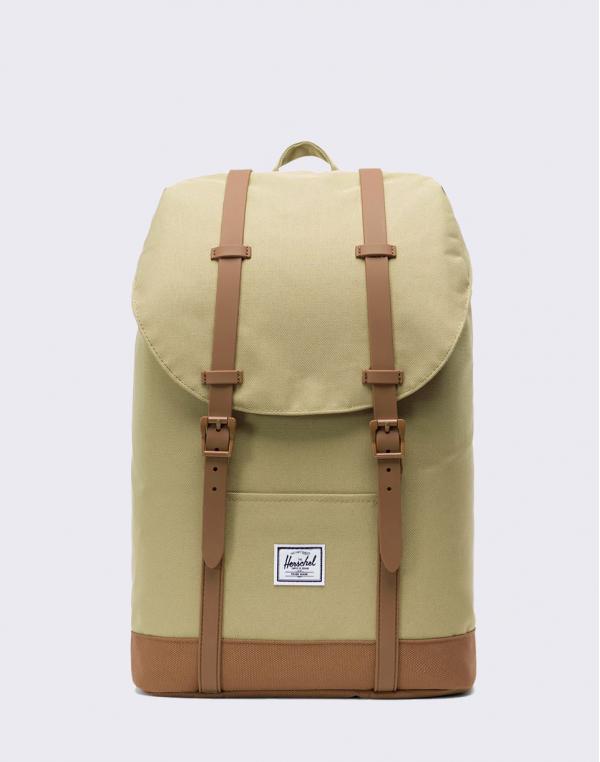 Herschel Supply Retreat Mid-Volume Kelp/ Saddle Brown