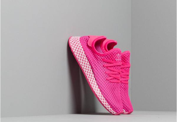 adidas Deerupt Runner W Shopnk/ Vivid Pink/ Ftw White