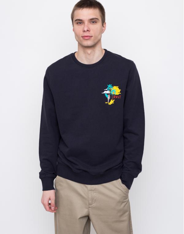 RVLT 2601 SUN Printed sweatshirt Navy L