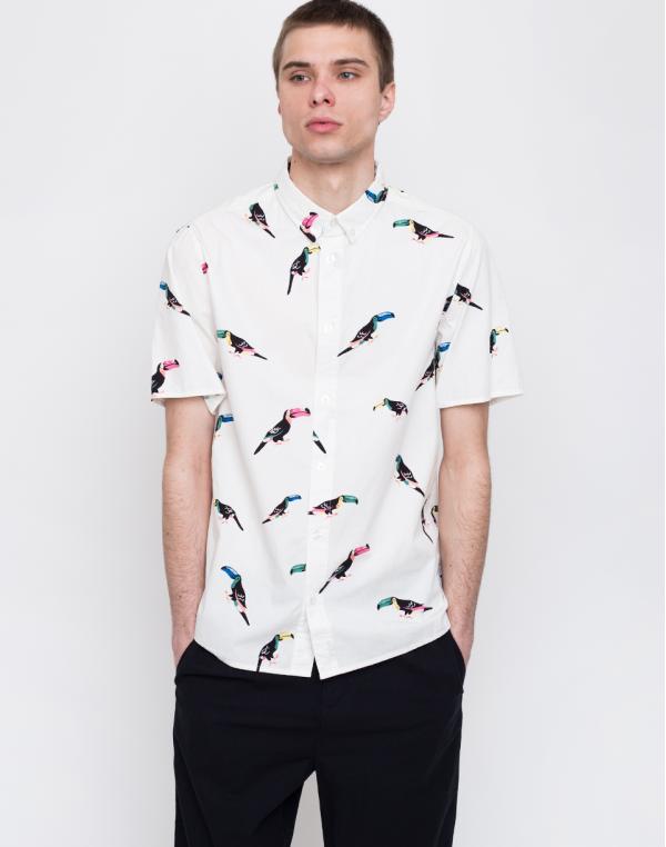 RVLT 3705 Short sleeve shirt White M
