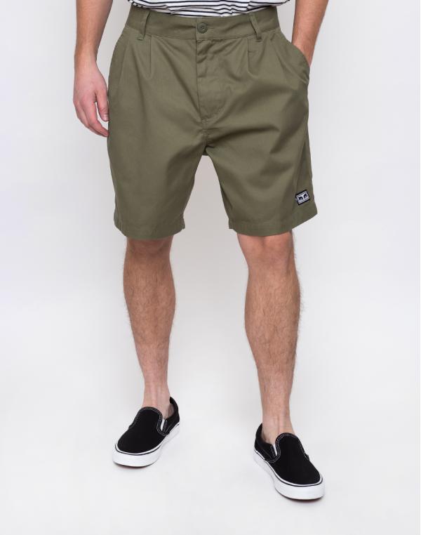 Obey Fubar Pleated Short Army 34
