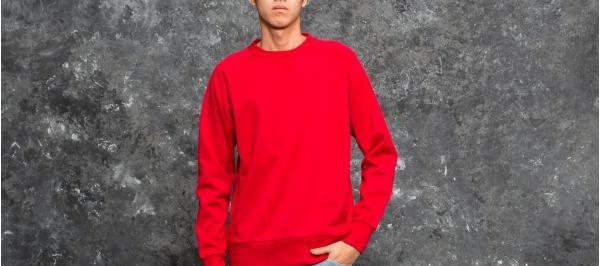 Y-3 Classics LB Crew Sweat Chilli Pepper