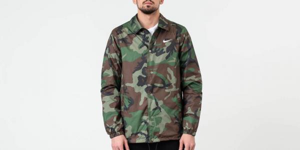 Nike SB Coach Jacket Medium Olive/ White