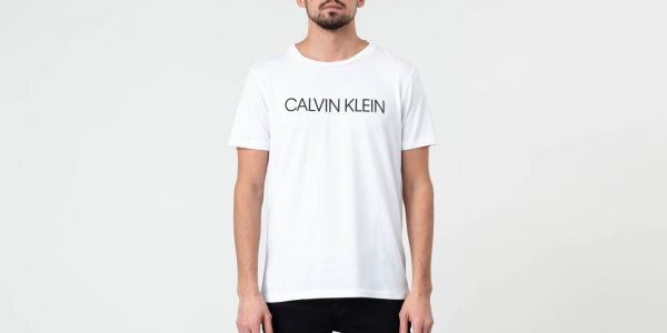 Calvin Klein Relaxed Crew Tee White
