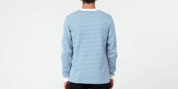 Billionaire Boys Club Small Stripe Longsleeve Tee Blue/ White