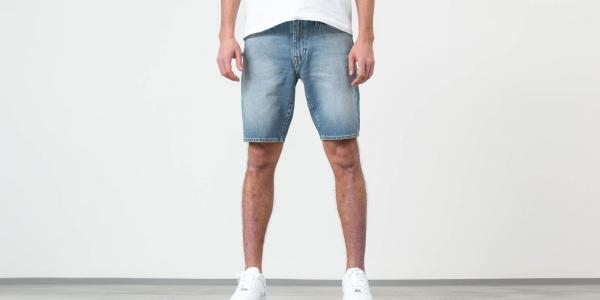 Levi's® 511 Slim Hemmed College Ave Shorts Blue Denim