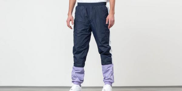 FILA Al Woven Track Pants Violet Tulip/ Black Iris/ Bright White