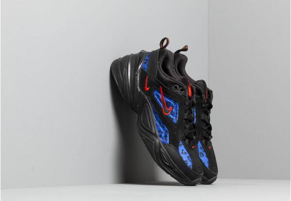 Nike W M2K Tekno Black/ Habanero Red-Racer Blue