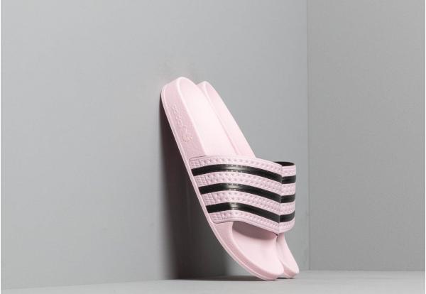 adidas Adilette W Clear Pink/ Clear Pink/ Core Black