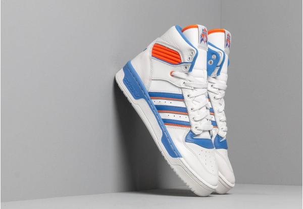 adidas Rivalry Crystal White/ Blue/ Orange