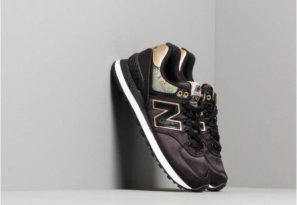 New Balance 574 Black/ Gold
