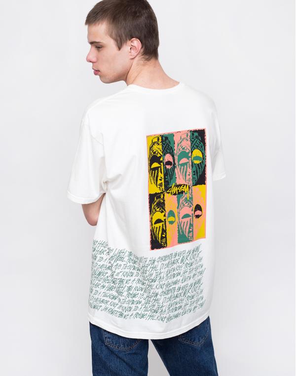 Stüssy Masks Pig. Dyed Tee Natural XL