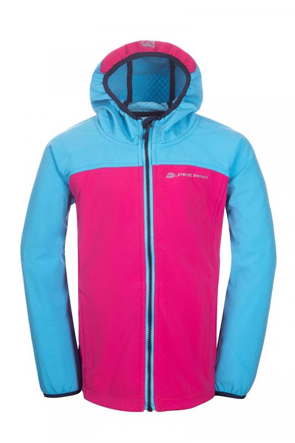 ALPINE PRO NOOTKO 6 Dětská Softshellová Bunda 104-110