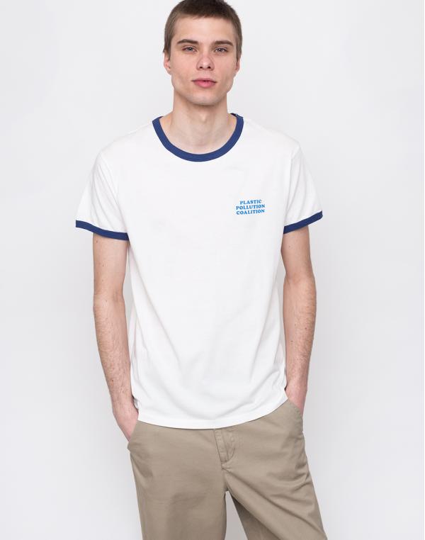 Thinking MU Oceans Free Of Plastic Retro T-shirt Snow White L