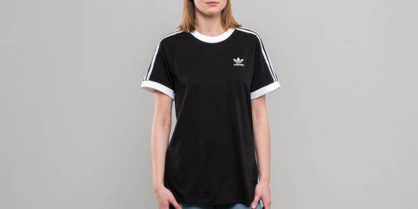 adidas 3 Stripes Tee Black