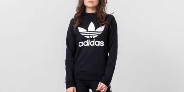 adidas Originals Trefoil Crewneck Black
