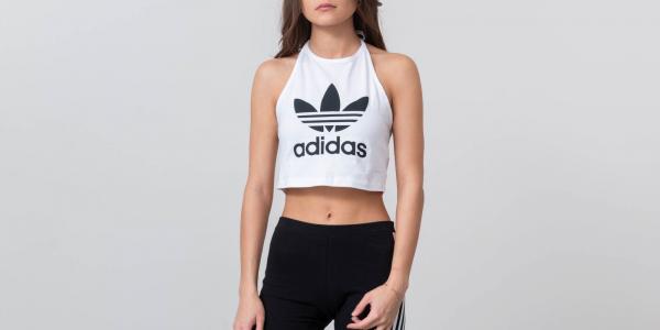 adidas Originals Trefoil Tank Top White