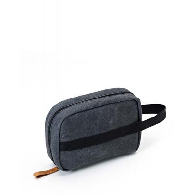 QWSTION Toiletry kit Washed Black