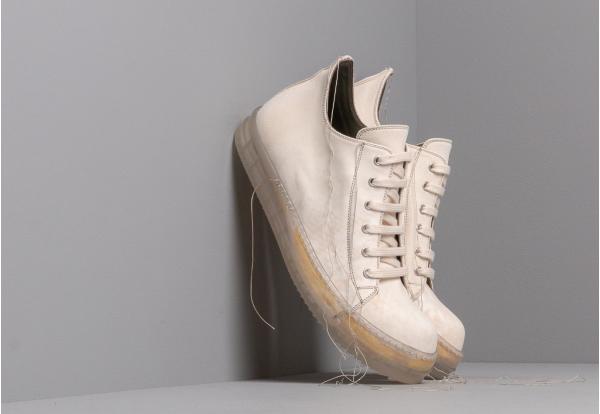 Rick Owens No Cap Low Sneakers Milk
