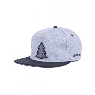 Kšiltovka Pinetime Tree 7 Panel black