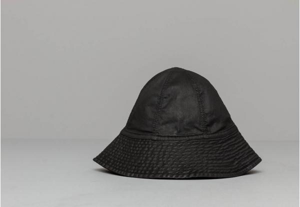 Rick Owens DRKSHDW Gilligan Hat Black Wax