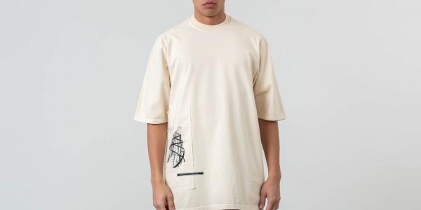 Rick Owens DRKSHDW Jumbo Tee Natural
