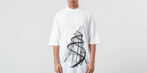 Rick Owens DRKSHDW Jumbo Tee Milk
