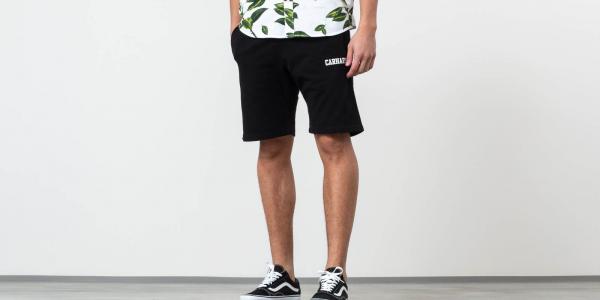 Carhartt WIP College Sweat Short Black/ White