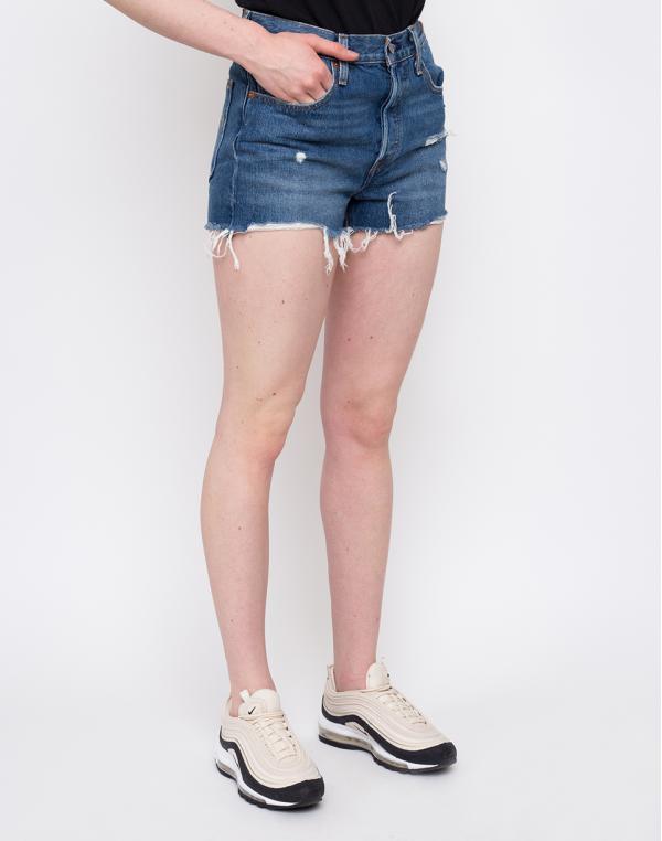 Levi's® 501 High Rise Short Dark Indigo 27