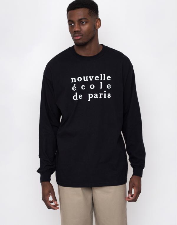 North Hill Black Nouvelle École Longsleeve Tee Black M