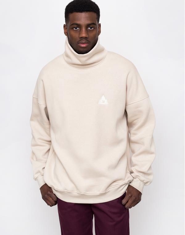 North Hill Cream Logo Turtleneck Cream M