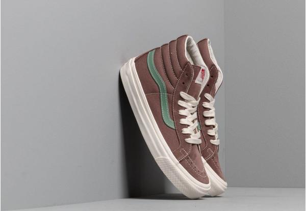 Vans OG SK8-Hi LX (Suede/ Canvas) Deep Taupe