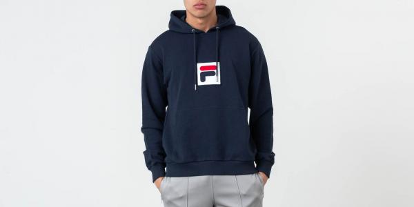 FILA Shawn Hoodie Black Iris