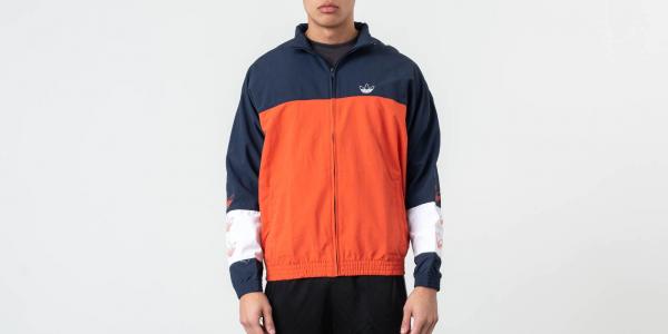adidas Tourney Warm-Up Track Top Raw Amber/ Collegiate Navy